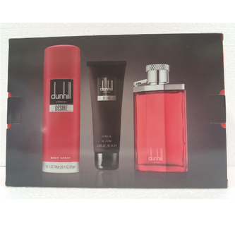 Dunhill Desire Toaletní voda M3ks SET ( Toaletní voda 100ml + Body Spray 195ml + Shower Gel 90ml)