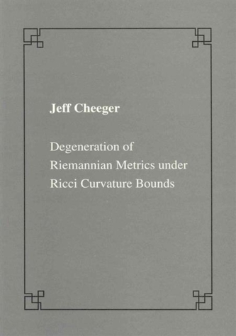 Degeneration of Riemannian metrics under Ricci curvature bounds