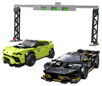 LEGO Speed Champions 76899 Lamborghini Urus ST-X & Lamborghini Huracán Super Trofeo EVO