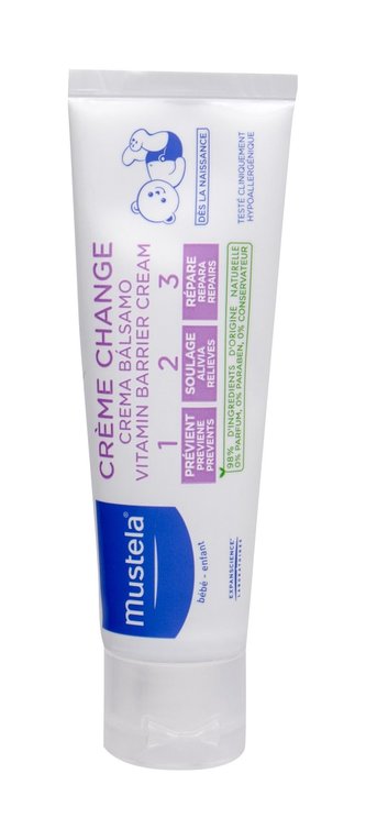 Mustela Bébé Tělový krém Vitamin Barrier Cream 50 ml pro děti