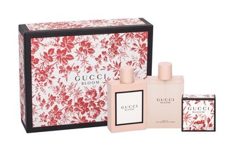 Gucci Bloom parfémovaná voda 100 ml + mýdlo 100 g + tělový olej 100 ml