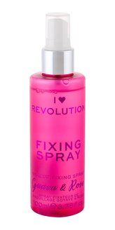 Makeup Revolution London I Heart Revolution Fixátor makeupu Fixing Spray 100 ml Guava & Rose pro ženy
