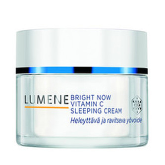 Lumene Bright Now Noční pleťový krém Vitamin C 50 ml Sleeping Cream pro ženy