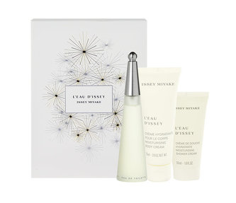 Issey Miyake L´Eau D´Issey toaletní voda 100 ml + tělový krém 75 ml + sprchový krém 50 ml