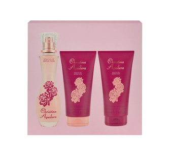 Christina Aguilera Touch of Seduction parfémovaná voda 30 ml + sprchový gel 50 ml + tělové mléko 50 ml