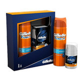 Gillette Fusion gel na holení 200 ml + balzám na holení Pro SPF15 50 ml