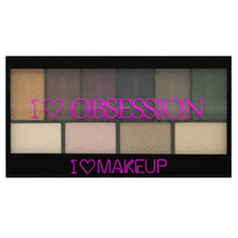 Makeup Revolution London I Heart Makeup Oční stín Obsession Palette 17 g West End Girls pro ženy