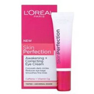 L´Oréal Paris Skin Perfection Oční krém Awakening + Correcting Eye Cream 15 ml Universal Shade pro ženy