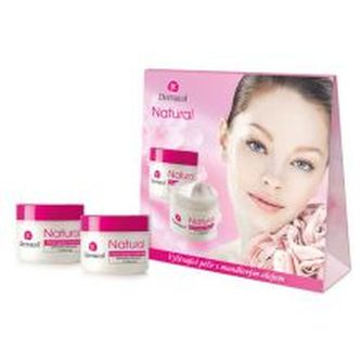 Dermacol Natural Almond denní krém 50 ml + noční krém 50 ml