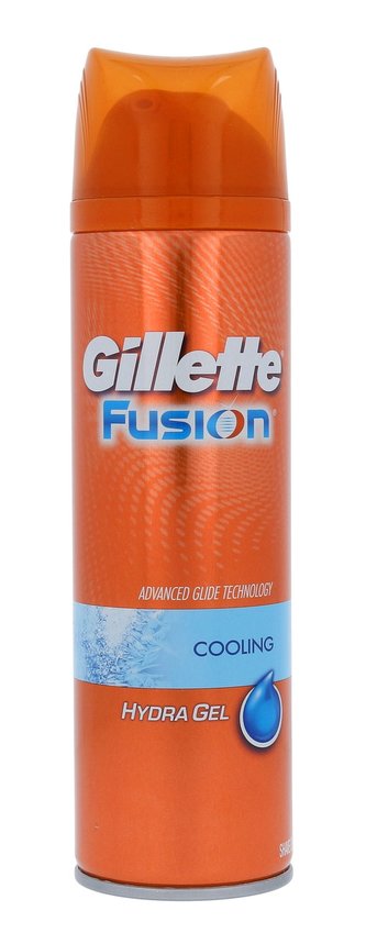 Gillette Fusion Proglide Gel na holení Cooling 200 ml pro muže
