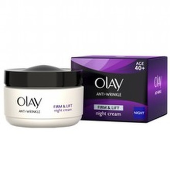 Olay Anti-Wrinkle Noční pleťový krém Firm & Lift Night Cream 50 ml pro ženy Olay Anti-Wrinkle Noční pleťový krém Firm & Lift Night Cream 50 ml pro ženy