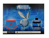 Playboy Super Playboy For Him toaletní voda 100 ml + boxerky