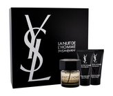 Yves Saint Laurent La Nuit De L´Homme toaletní voda 60 ml + balzám po holení 50 ml + sprchový gel 50 ml