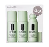 CLINIQUE Antiperspirant-Deodorant Roll-On 75 ml 3 ks SET