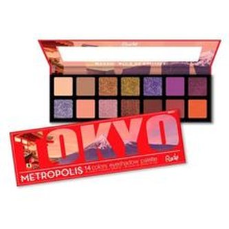 RUDE® Cosmetics Paletka 14 očních stínů Metropolis Tokio (Eyeshadow Palette) 14 g woman