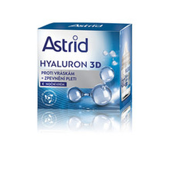 Astrid Zpevňující noční krém proti vráskám Hyaluron 3D 50 ml woman