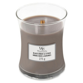 WoodWick Vonná svíčka váza Black Amber & Citrus 85 g unisex