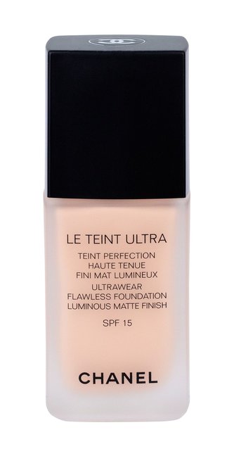 Chanel Dlouhotrvající matující make-up SPF 15 Le Teint Ultra (Flawless Foundation) 30 ml Dlouhotrvající matující make-up SPF 15 Le Teint Ultra (Flawless Foundation) 30 ml - Odstín 12 Beige Rosé woman