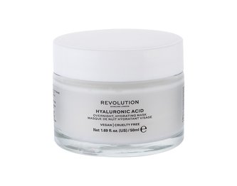 Revolution Noční hydratační maska na obličej Hyaluronic Acid (Overnight Hydrating Mask) 50 ml woman