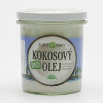Purity Vision BIO Panenský kokosový olej lisovaný za studena PURITY VISION BIO Panenský kokosový olej lisovaný za studena PURITY VISION - Objem 420 ml woman