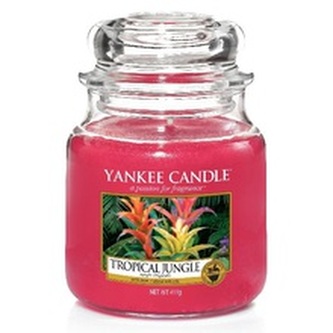 Yankee Candle Aromatická svíčka střední Tropical Jungle 411 g unisex