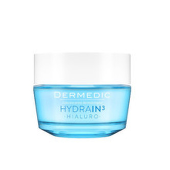 DERMEDIC Intenzivně hydratační krémový gel pro suchou až velmi suchou pleť Hydrain3 Hialuro 50 g unisex