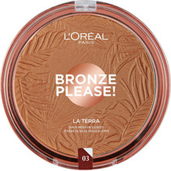 L´Oréal Paris Bronzový pudr na obličej a tělo La Terra (Bronzer) 18 g Bronzový pudr na obličej a tělo La Terra (Bronzer) 18 g - Odstín 01 Portofino Legger woman