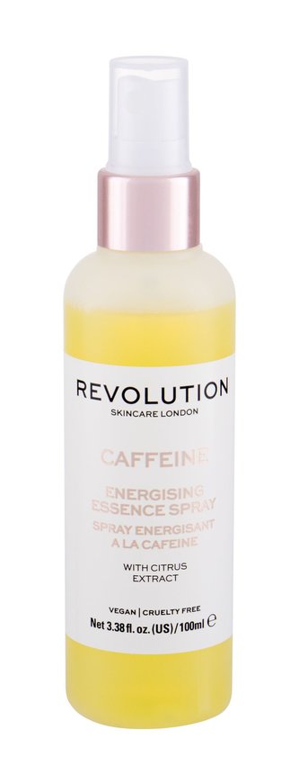 Revolution Energizující pleťový sprej Skincare Caffeine (Energising Essence Spray) 100 ml woman