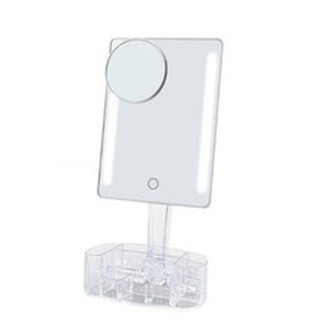 Deveroux Kosmetické LED zrcátko dobíjecí DC120 woman