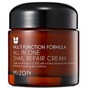 Mizon Regenerační pleťový krém s filtrátem hlemýždího sekretu 92% (All In One Snail Repair Cream) Regenerační pleťový krém s filtrátem hlemýždího sekretu 92% (All In One Snail Repair Cream) - Objem 120 ml woman