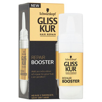 Gliss Kur Zkrášlující regenerační booster pro suché a poškozené vlasy (Repair Booster) 15 ml woman