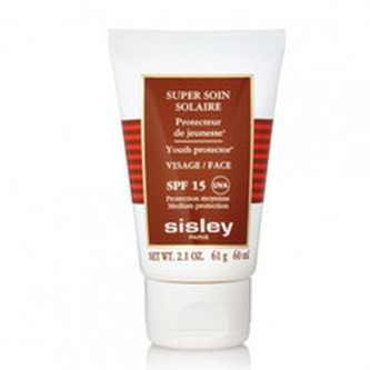Sisley Voděodolný opalovací krém na obličej SPF 15 Sun (Super Soin Solaire) 60 ml unisex