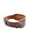 Fitness opasek celokožený brown MFB246 - velikost S