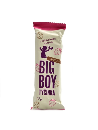 BigBoy - Big Boy tyčinka 55 g - malina a kokos