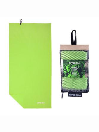 Sirocco XL rychleschnoucí ručník 80 x 150 cm - zelený + odnímací spona