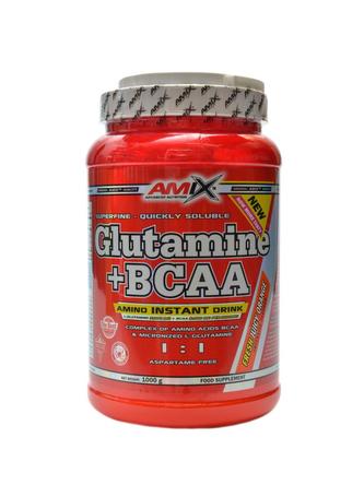 Glutamine + BCAA powder 1000 g - lesní plody