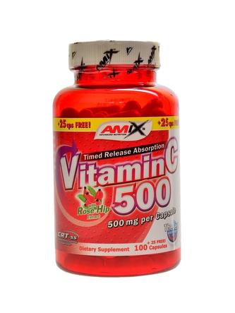 Vitamín C se šípkem 125 kapslí 500 mg -