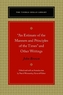 An Estimate of the Manners and Principles of the Times and Other Writings