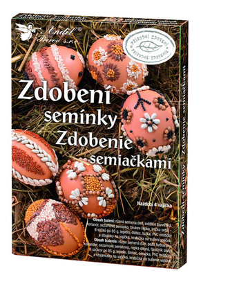 Sada k dekorování vajíček - zdobení semínky