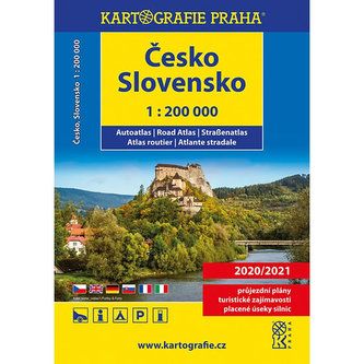 Česko/Slovensko - autoatlas/1:200 000 Česko/Slovensko - autoatlas/1:200 000
