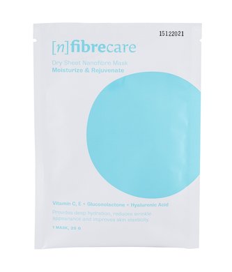 [n]Fibrecare Nanofibre Face Mask Pleťová maska Moisturize & Rejuvenate 1 ks pro ženy