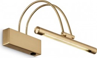 NÁSTĚNNÉ LED SVÍTIDLO BOW AP36 OTTONE SATINATO 121154