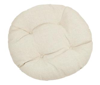 Sedák LADA kulatý prošívaný - smetanová Uni - průměr 40 cm