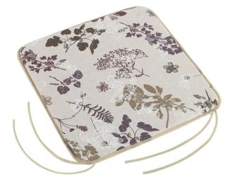 Sedák IVO hladký - kapradí - 40x40 cm,hladký