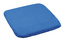 Sedák hladký Korall micro - modrá - 40x40 cm