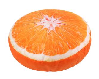 Polštářek ORESTE - pomeranč - cca prům.35cm