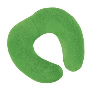 Polštářek cestovní podkova - zelená - 30x35 cm