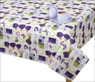 Ubrus GITA - levandule v kytici - 70x70 cm