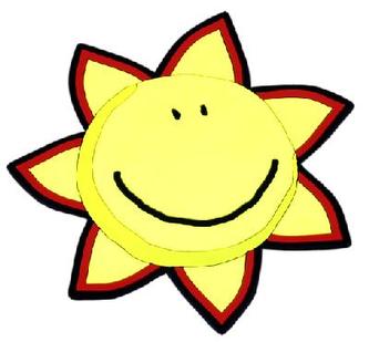 Kuchyňská podložka - sluníčko žluté - 10x10 cm