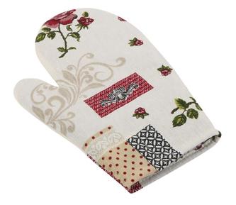 Kuchyňská chňapka - květ růže - chňapka 28x18 cm